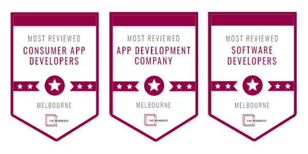 The Manifest's awards for most reviewed consumer app developers, app development company, and software developers in Melbourne