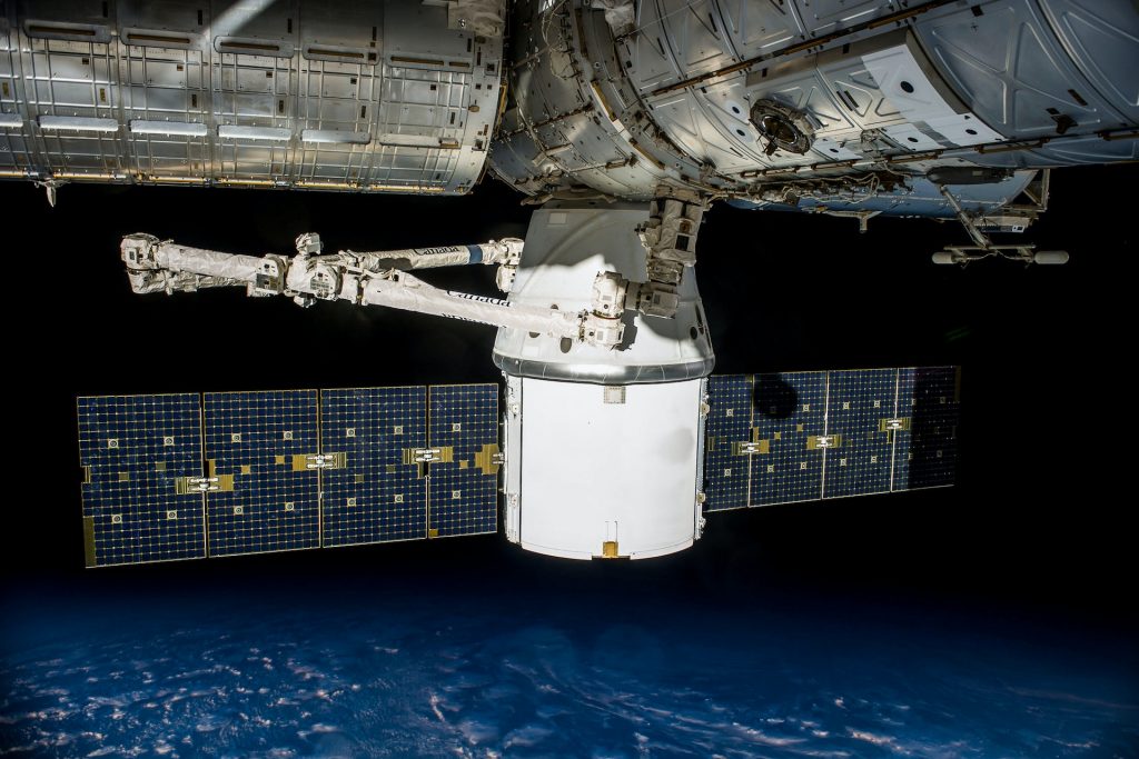 SpaceX Starlink satellite in orbit
